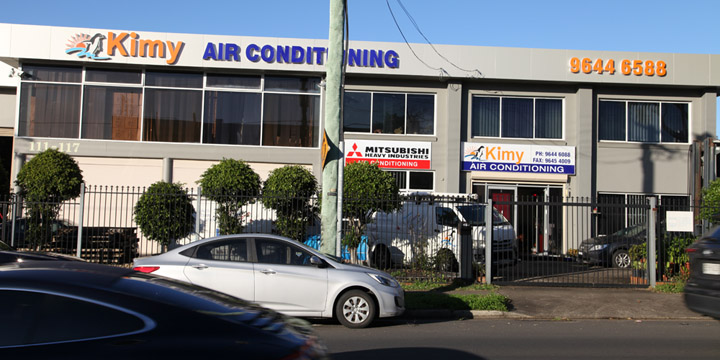 Kimy Air Conditioning header